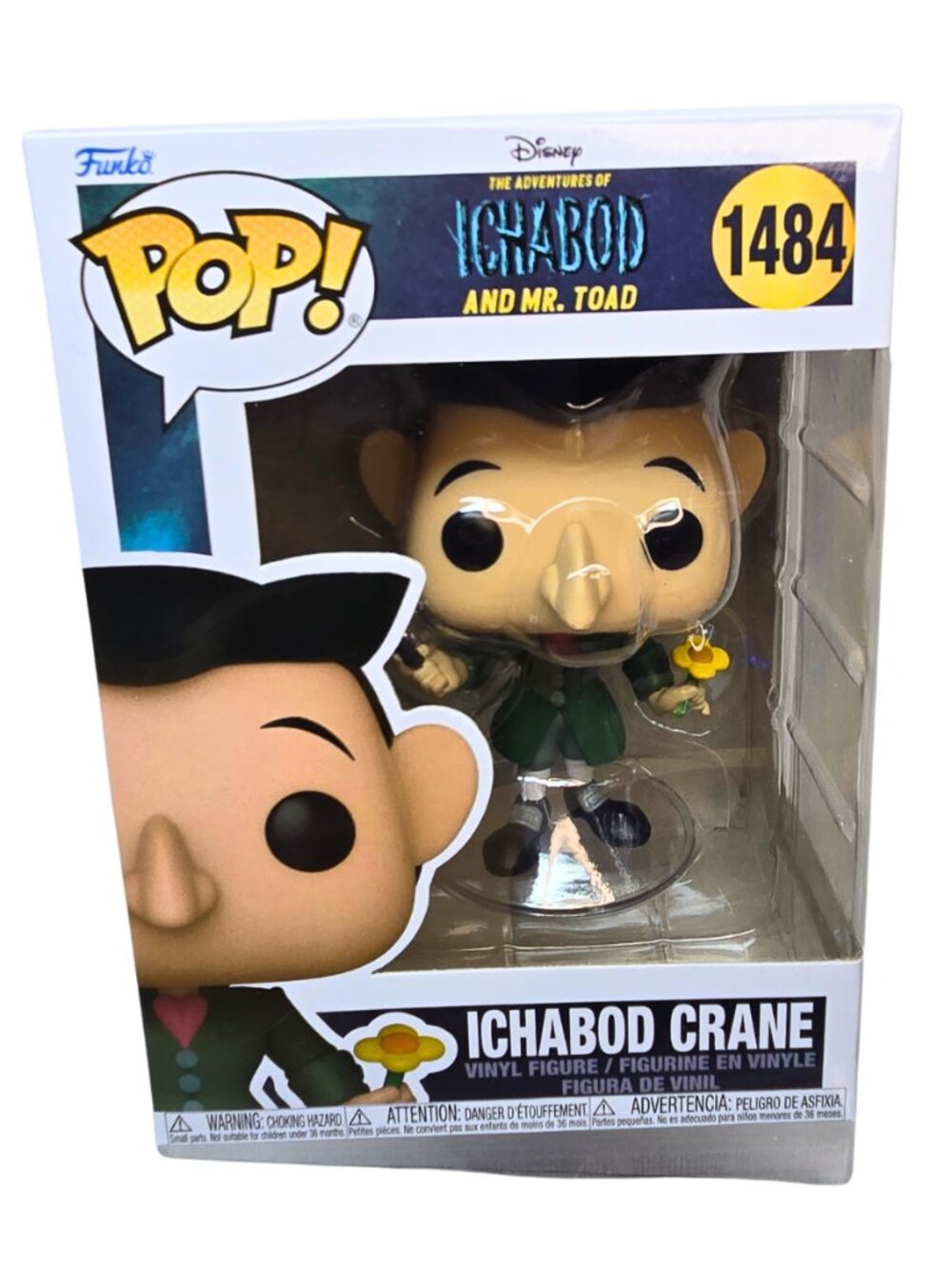 The Adventures of Ichabod and Mr. Toad Ichabod Crane Funko Pop! Vinyl #1484